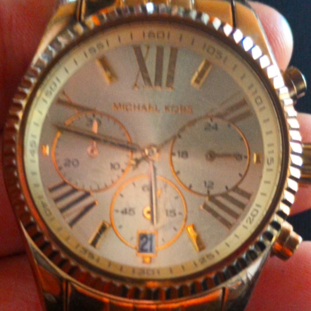 Gold Men’s Michael Kors Watch